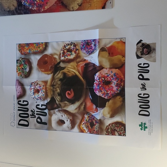 Doug The Pug - Donut Doug - Buffalo Games - 750 Piece Puzzle - Picture 4 of 5